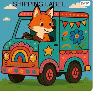 Shipping label